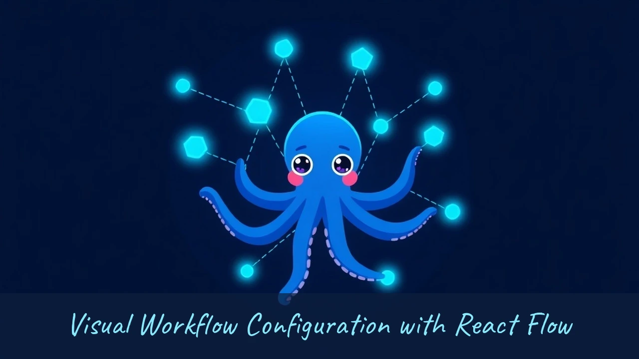 Visual Workflow Configuration with React Flow